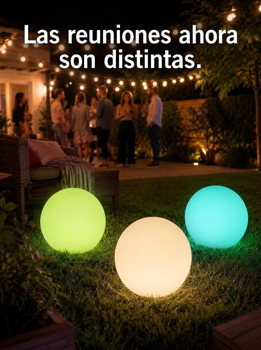Bola de luz led | Transforma tu espacio